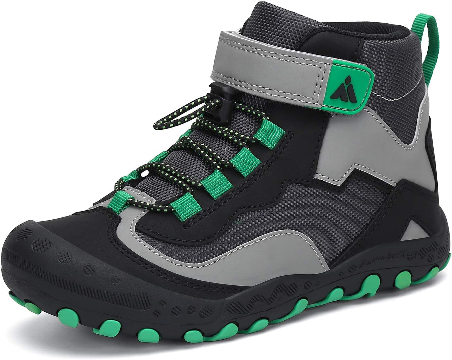 Mishansha Kids Water Resistant Hiking Boots, Boys Girls Anti Collision Anti-Skid Athletic Outdoor Adventure Trekking Shoes