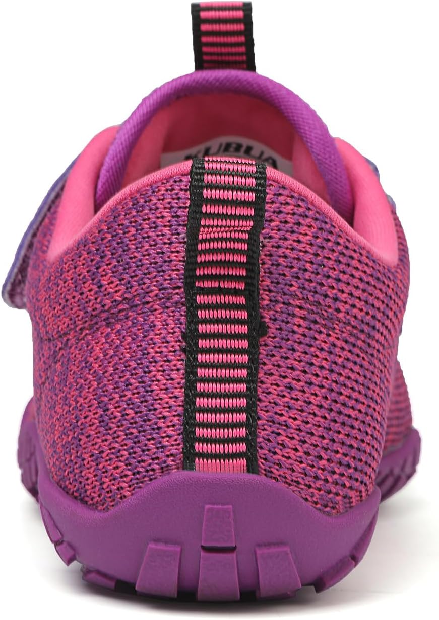 KUBUA Kids Barefoot Shoes Boys Girls Sneakers Naturally Splay Shoes Toddler Little Big Kid