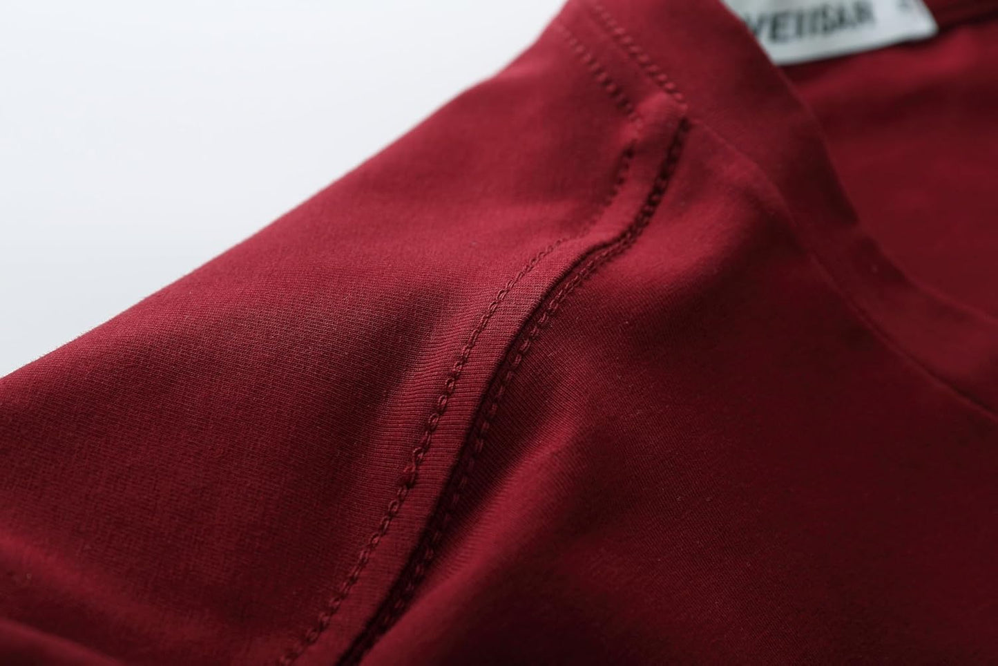 VEIISAR Premium V Neck T Shirts for Men - Modern Fitted Tees Vneck Undershirts