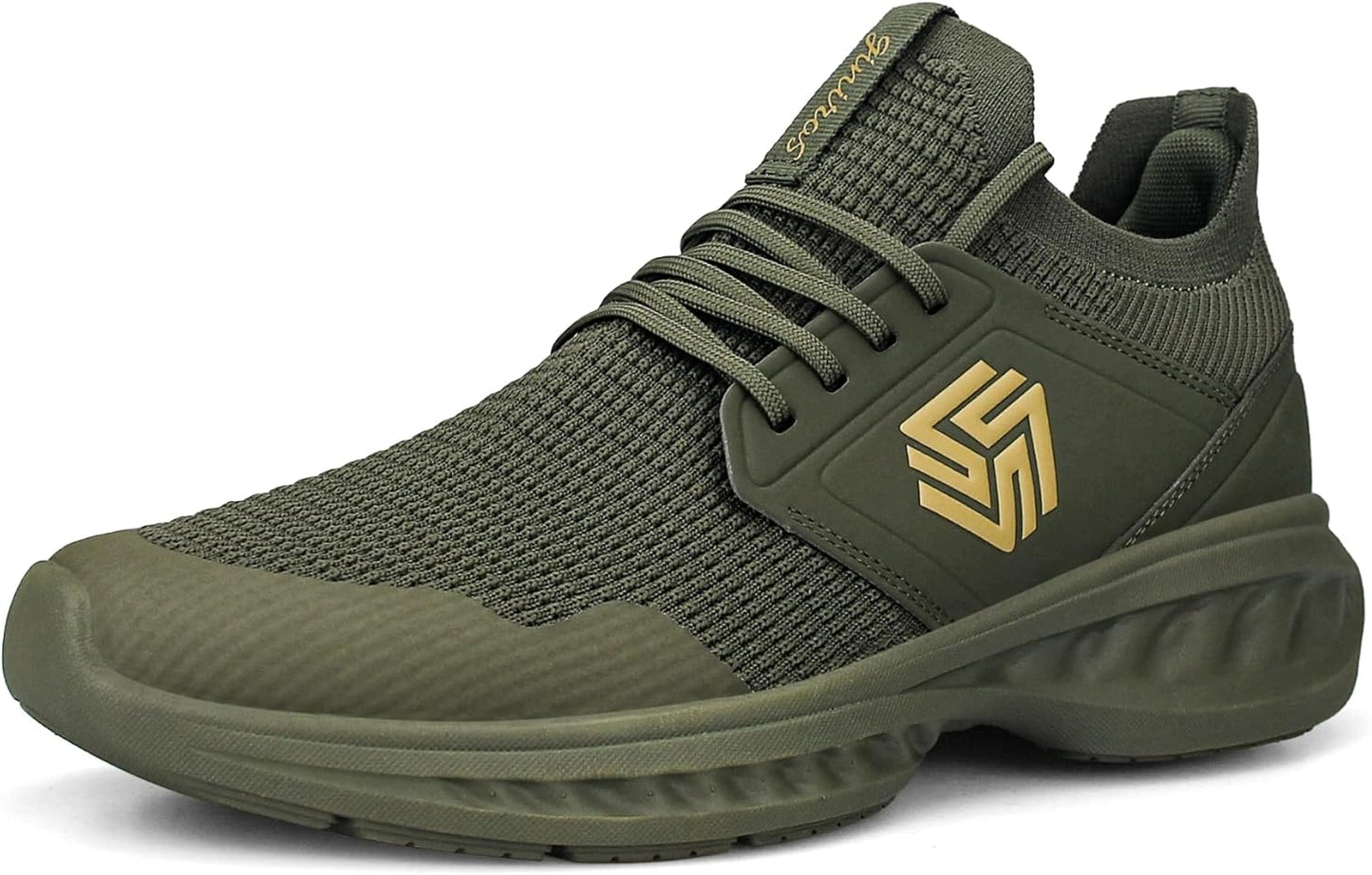 Mens Slip On Walking Shoes Non Slip Running Shoes Breathable Workout Shoes Lightweight Gym Sneakers