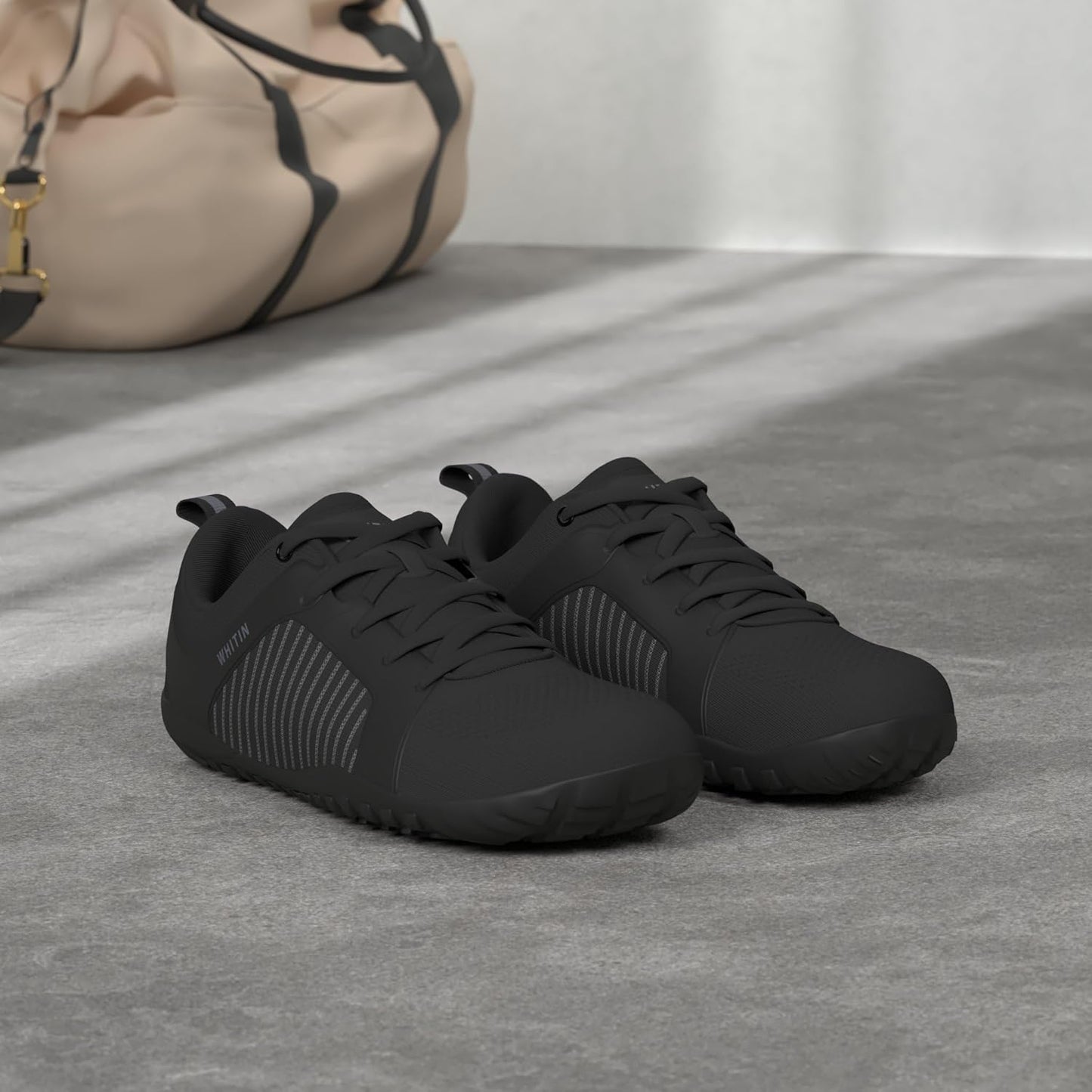 WHITIN Men's Barefoot Trail-Running Shoes | Wide Toe-Box | Zero-Drop Sole | Optimal Traction