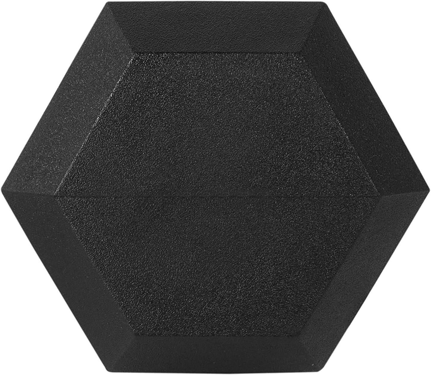 WF Athletic Supply Rubber Coated Hex Dumbbell Set, Multiple Choices Available - Dumbbells with Rack Stand and Mat, or Dumbbells Only (200/550/1200/2100/3000 LB)