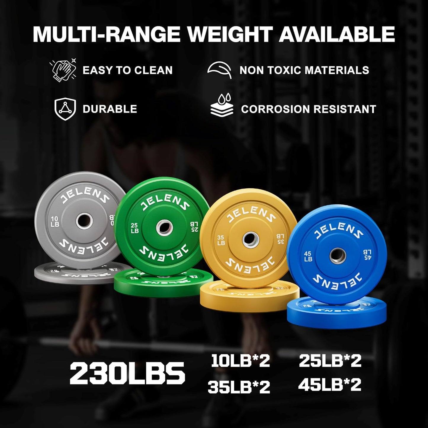 M21 Smith Machine, Multi-Function Power Cage with Dual Pulley Cable Crossover System, 2000LBS All-in-One Squat Rack with Smith Bar and Attachments