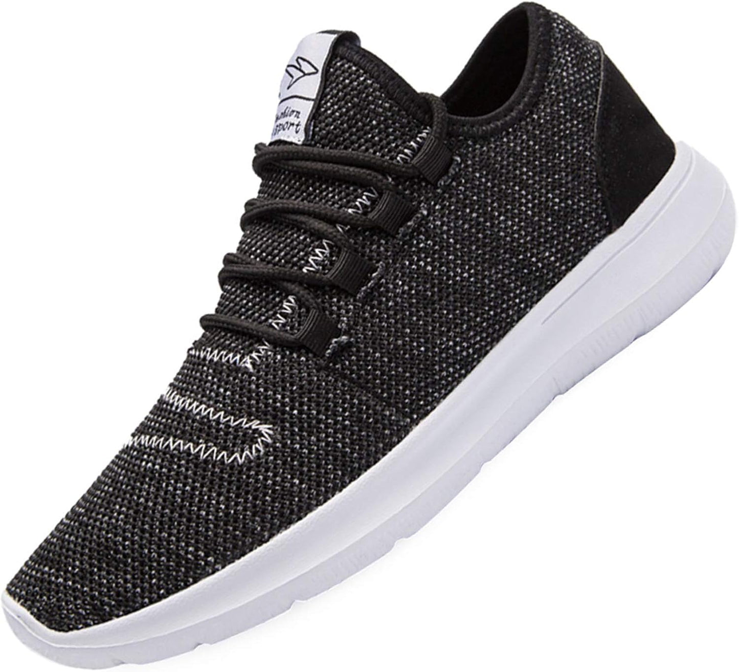 KEEZMZ Men's Running Shoes Fashion Breathable Sneakers Mesh Soft Sole Casual Athletic Lightweight