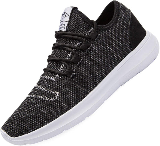 KEEZMZ Men's Running Shoes Fashion Breathable Sneakers Mesh Soft Sole Casual Athletic Lightweight