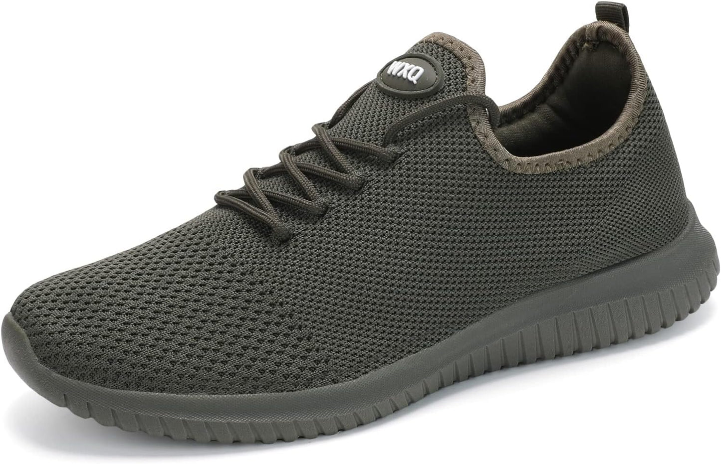 WXQ Men's Running Shoes Comfortable Lightweight Breathable Walking Shoes Mesh Workout Casual Sports Shoes