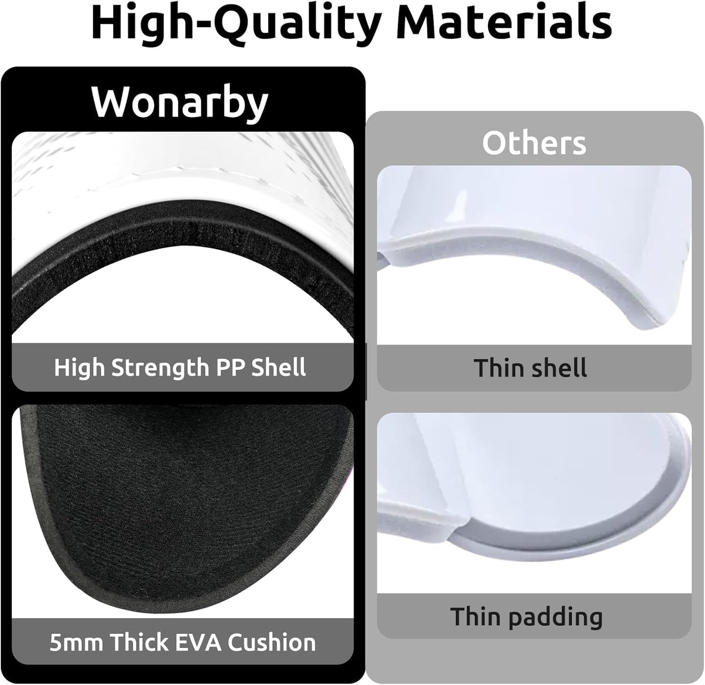 Shin Guards Soccer Youth Kids - Shin Guard for Boys Girls Teenagers Toddler 2-18 Years Old - Football Shin Pads Protection Equipment with Adjustable Straps