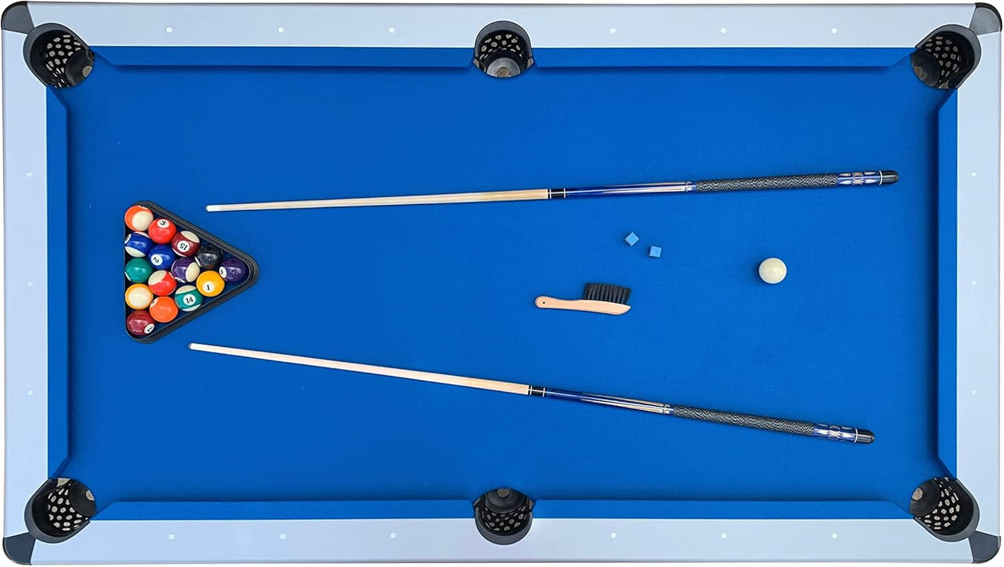 RACK Scorpius 7-Foot Multi Game Billiard/Pool with Table Tennis - The Ultimate Entertainment for Friends and Family!