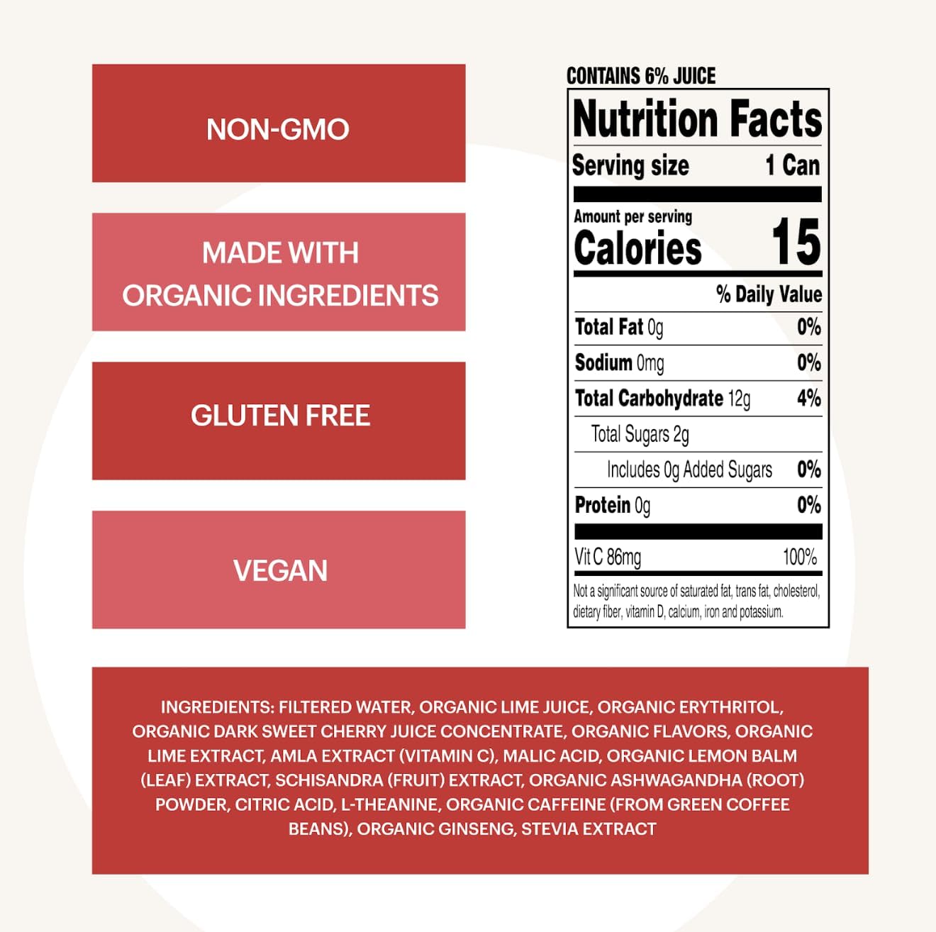 Heywell Sparkling Adaptogenic, Water Energy and Focus, Energy Variety Pack, 12 Fluid Ounce (Pack of 12) - Caffeinated, Organic, Non GMO, Vegan, Gluten Free, Dairy Free