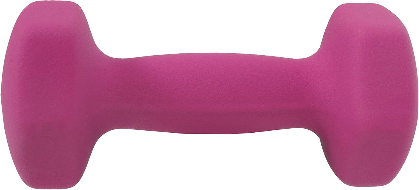 Sunny Health & Fitness Neoprene Coated Hex Shaped Dumbbell Non-Slip Fitness Weights for Home Gym Exercise, Full Body Workout Strength Building, Weight Loss, Sold in Pairs - Sizes - 2LB, 5LB, 8LB, 10LB