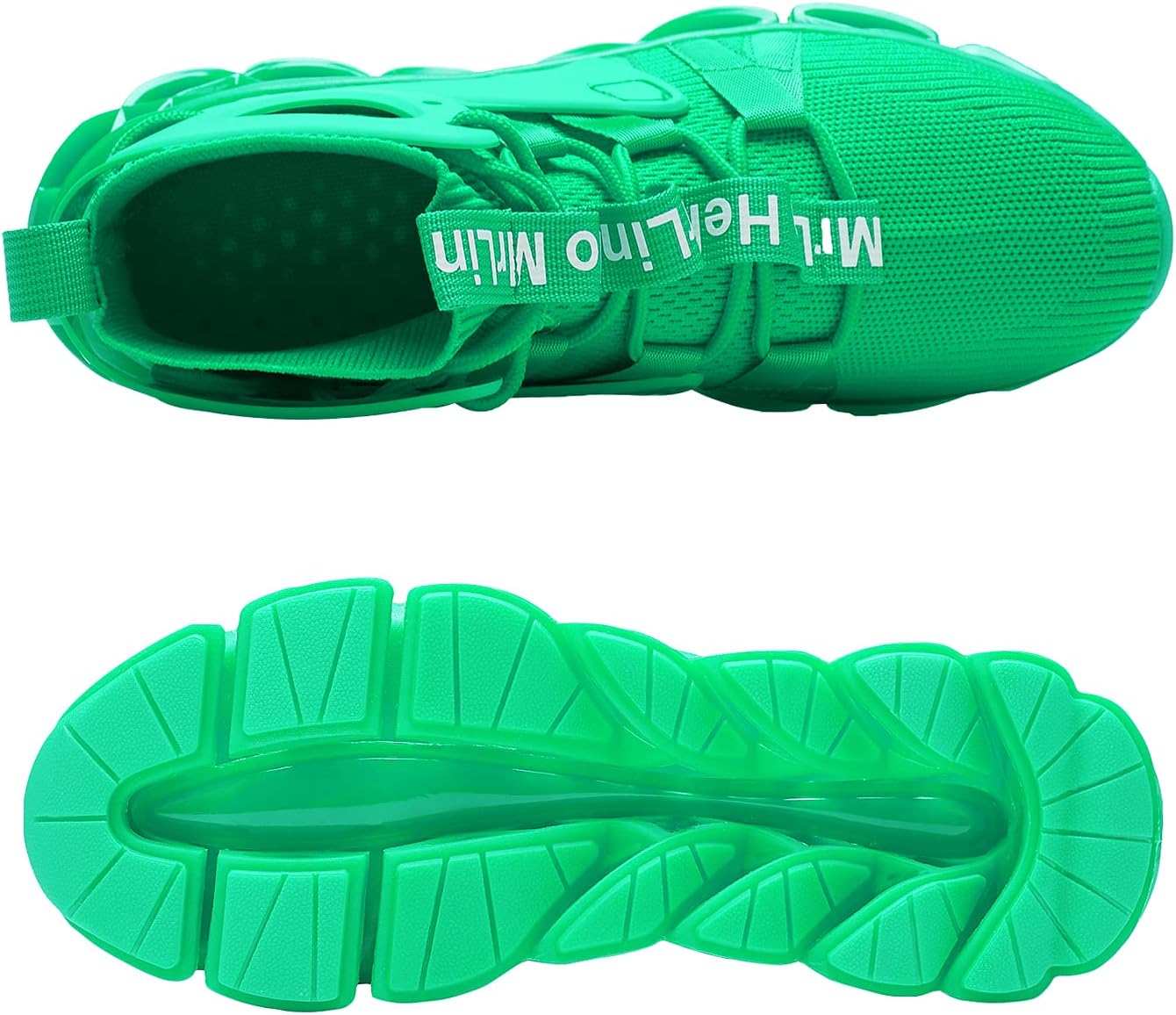 Hello MrLin Men's Running Shoes Non Slip Athletic Tennis Walking Blade Type Sneakers Hip Hop