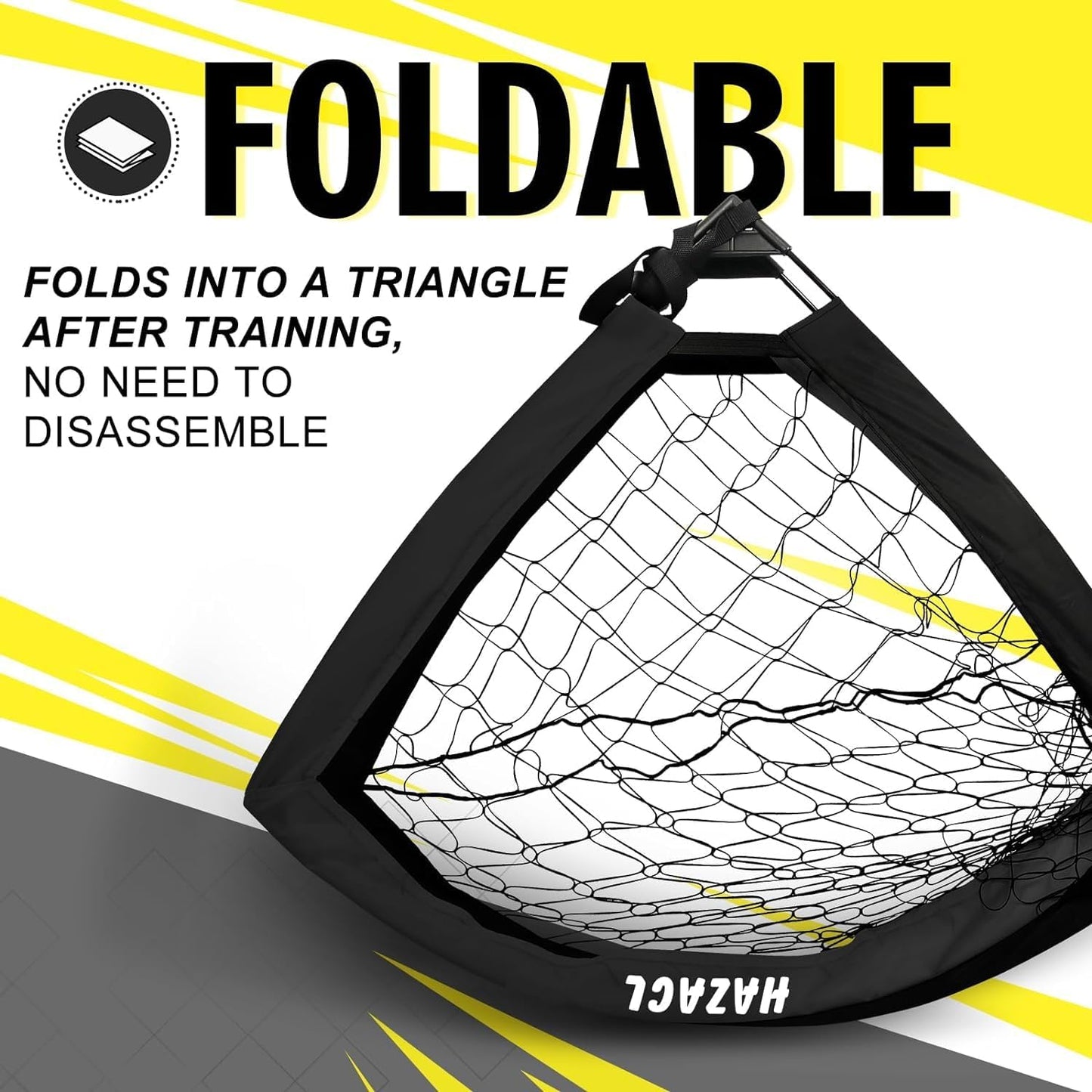 Kids Soccer Goal for Backyard, 6x4 9x5 FT Portable Soccer Nets Pop Up with Ball, Agility Ladder, Cones, Target & Carry Bag for Toddler Youth Outdoor Indoor Training Practice Sports Games Play