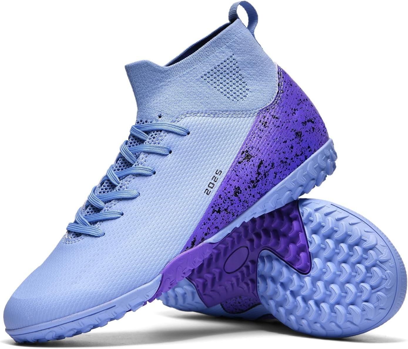 Soccer Cleats for Mens Womens Indoor Soccer Shoes Unisex Baseball Turf Shoes Youth Rugby Shoes Adult AG FG TF Football Boots Wide Training Sneaker