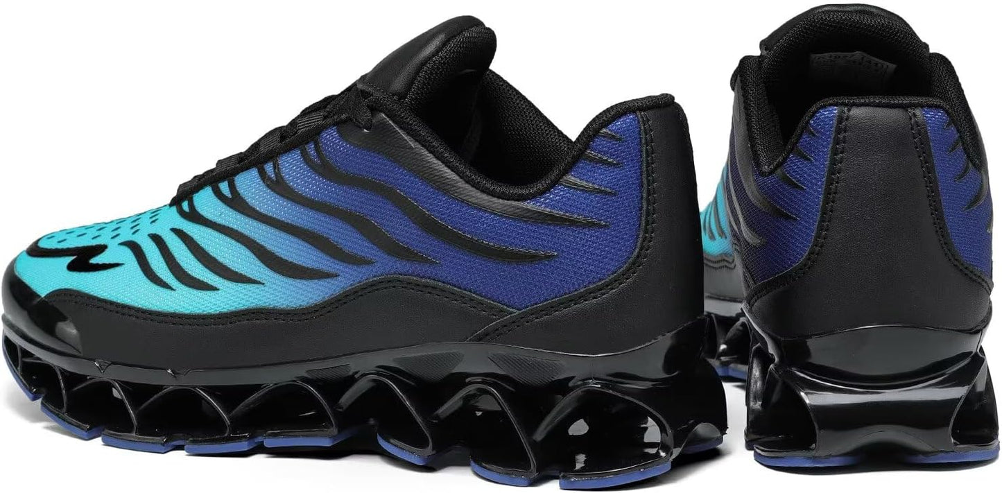 Mens Slip on Walking Running Shoes Blade Tennis Casual Fashion Sneakers Comfort Non Slip Work Sport Athletic Trainer