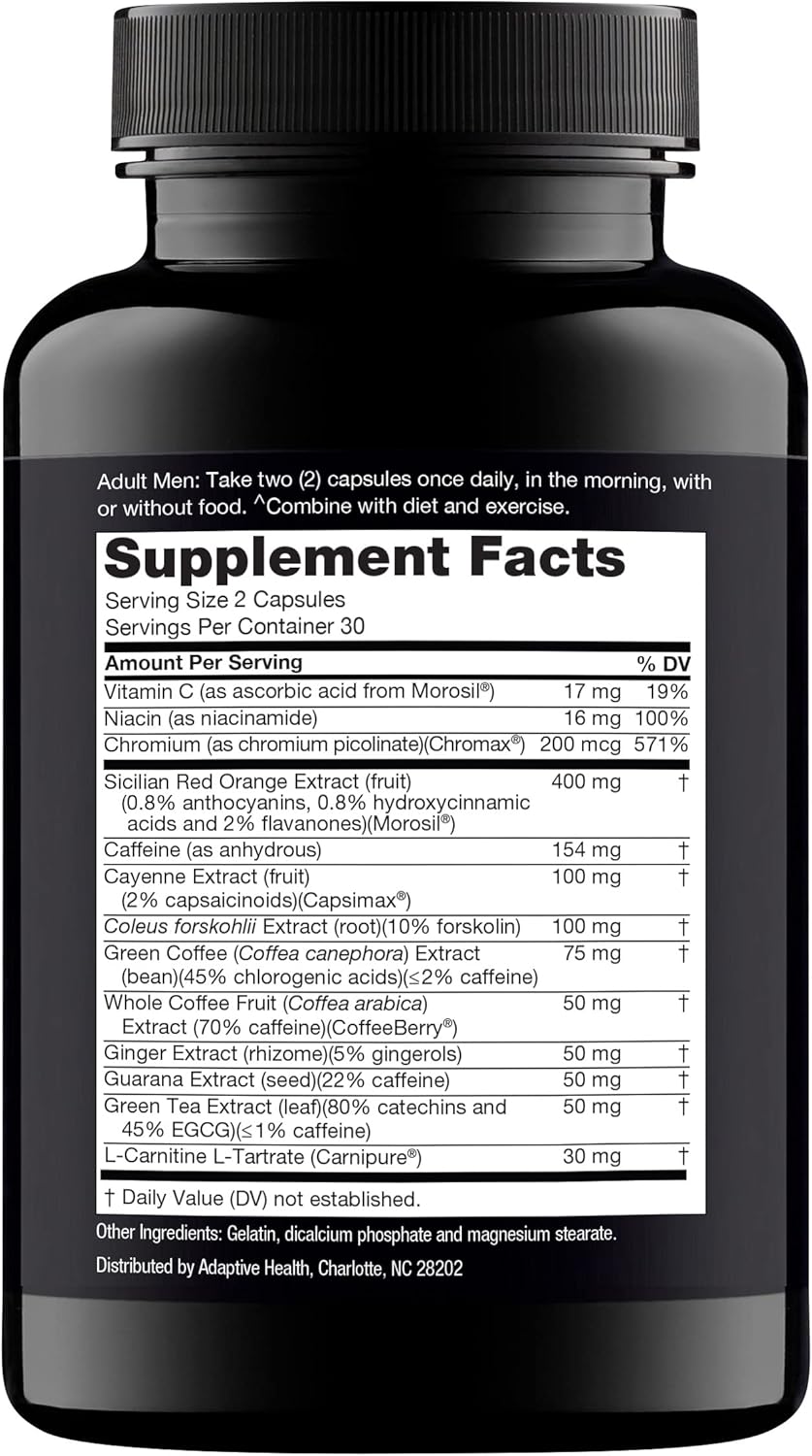 Nugenix Thermo - Thermogenic Fat Burner Supplement Pills for Men, Extreme Metabolic Accelerator, 60 Count