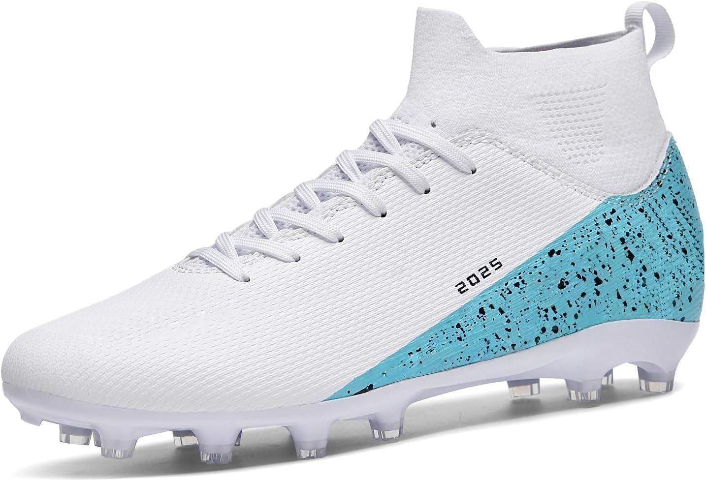 Soccer Cleats for Mens Womens Indoor Soccer Shoes Unisex Baseball Turf Shoes Youth Rugby Shoes Adult AG FG TF Football Boots Wide Training Sneaker