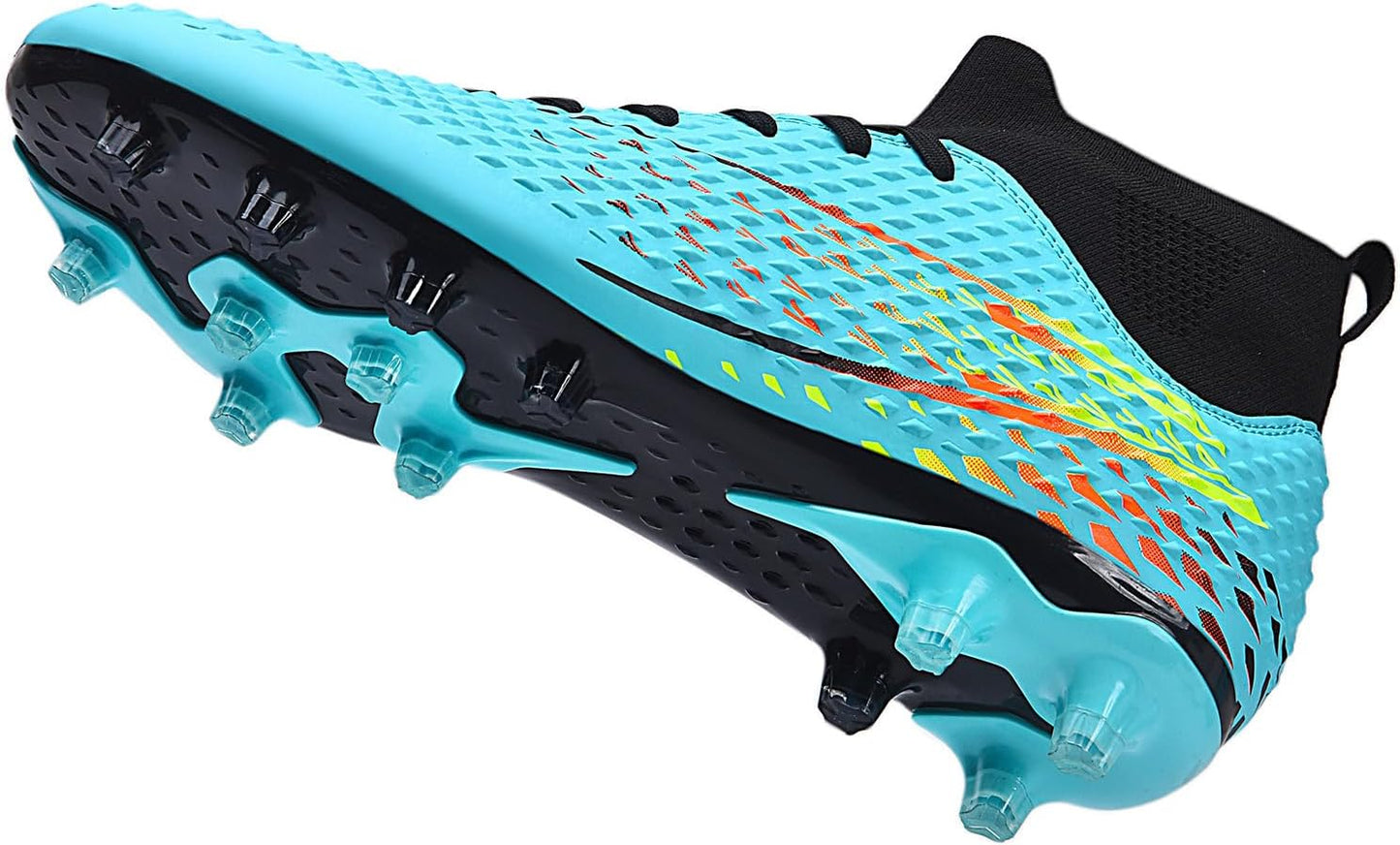 Mens Soccer Cleats Womens Indoor Soccer Shoes Wide Baseball Turf Shoes Adult Youth Rugby Shoes Big Boys Small Spikes AG TF Football Boots