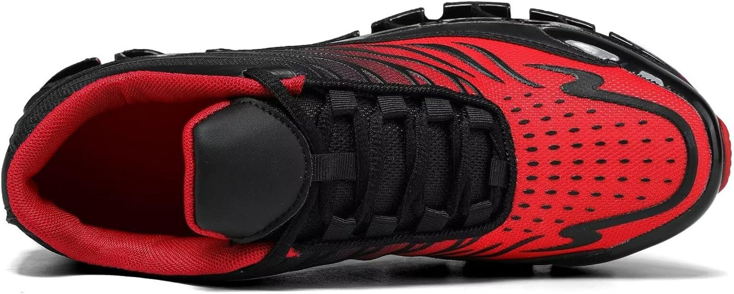 Mens Slip on Walking Running Shoes Blade Tennis Casual Fashion Sneakers Comfort Non Slip Work Sport Athletic Trainer