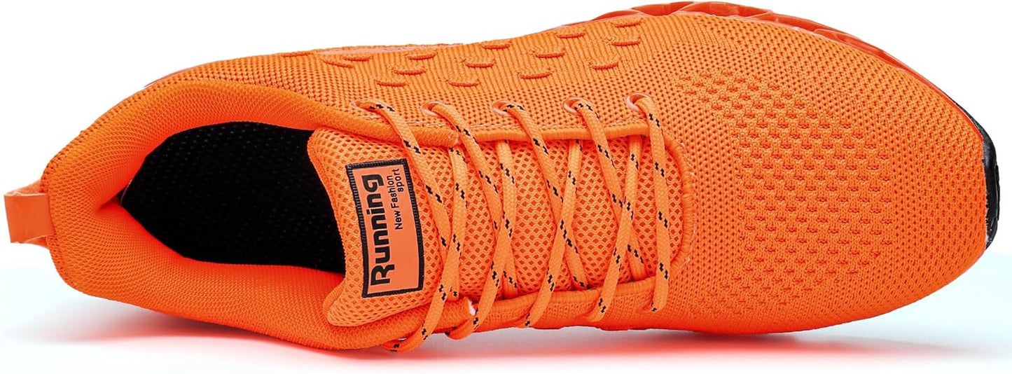 TSIODFO Men Sneakers Fashion Sport Running Athletic Tennis Walking Shoes