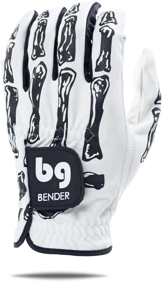 BG Bender - Mens Golf Glove, Durable Mesh Golf Gloves, Unique Golf Gloves