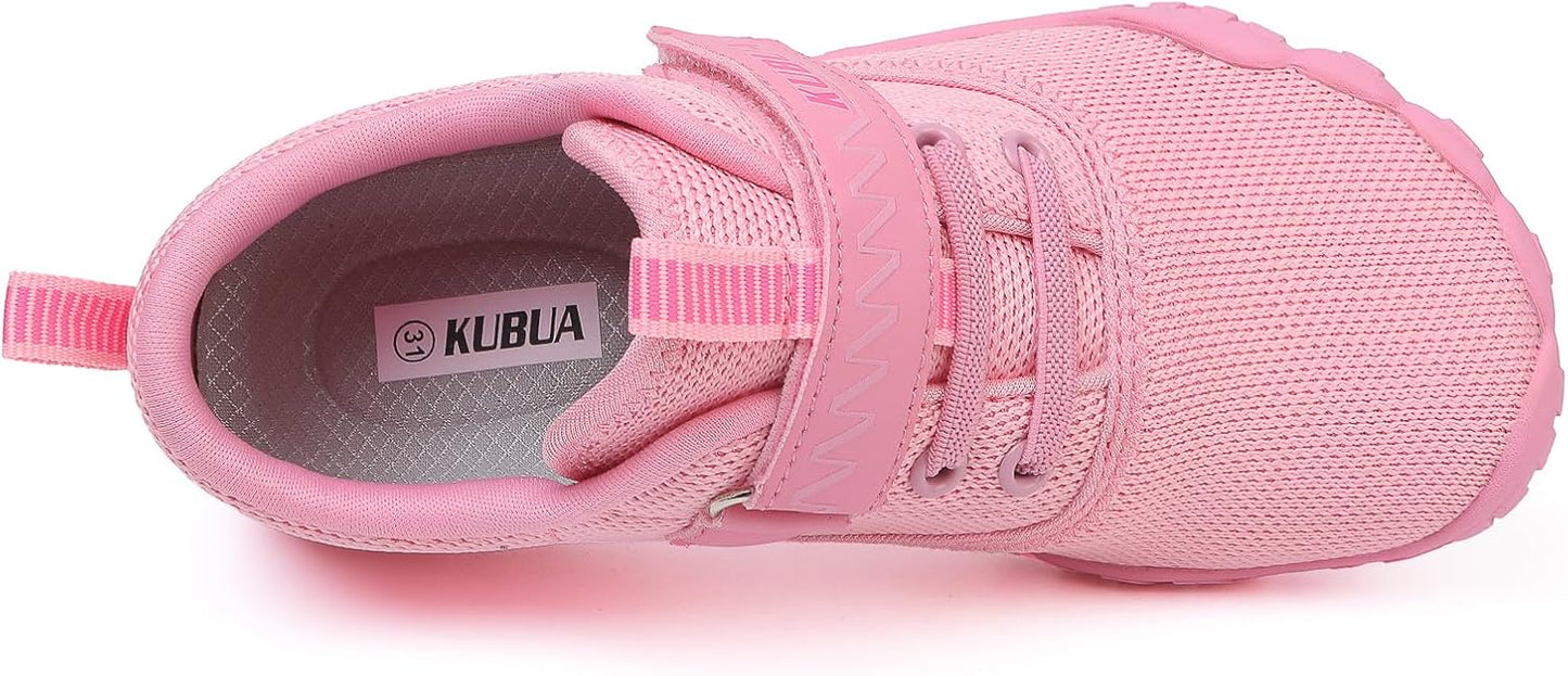KUBUA Kids Barefoot Shoes Boys Girls Sneakers Naturally Splay Shoes Toddler Little Big Kid