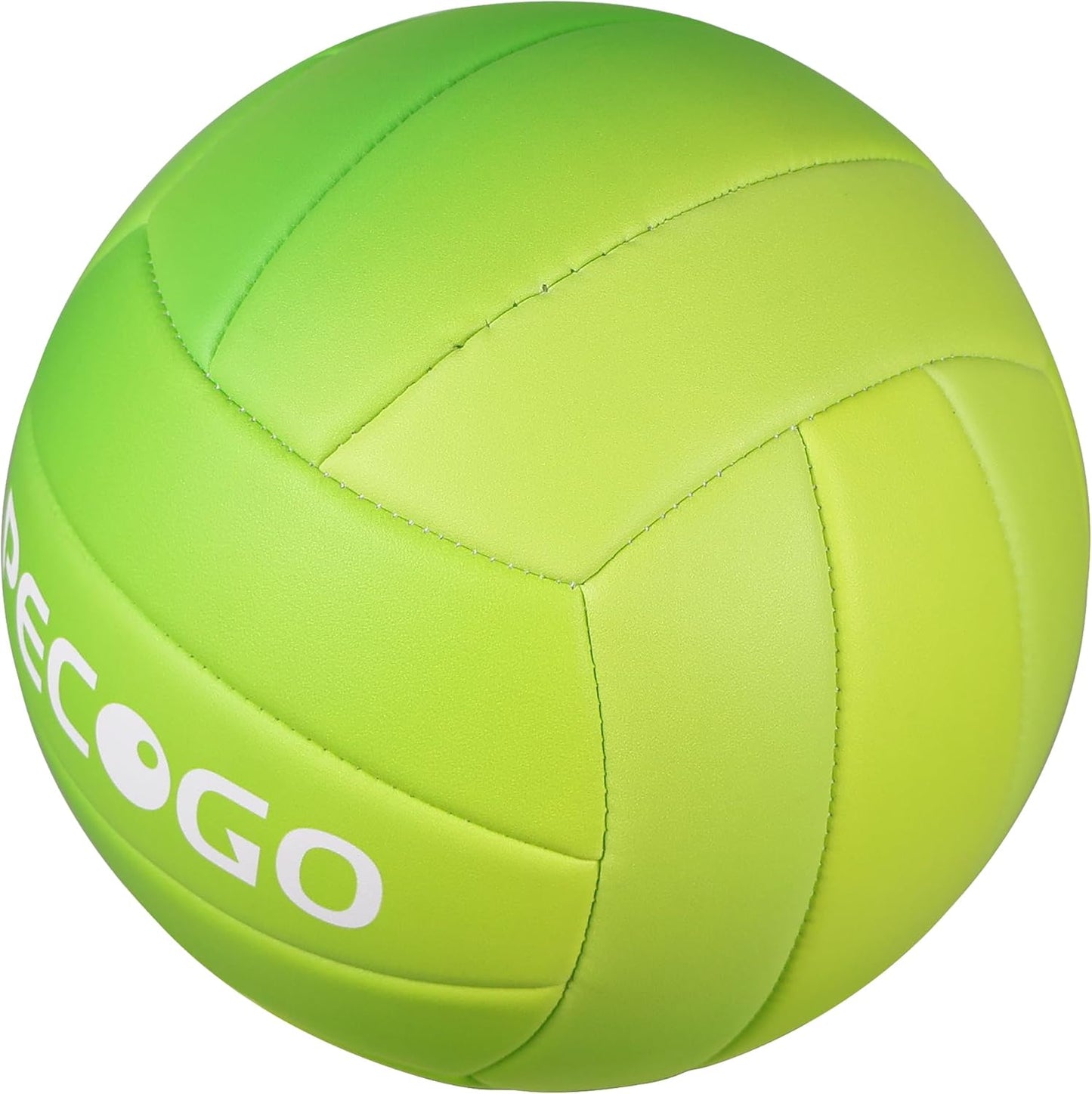 Size 5 Volleyball - Durable PU Leather, Indoor/Outdoor. Soft Control, Great Airtightness for Training/Games. Ideal for All Ages
