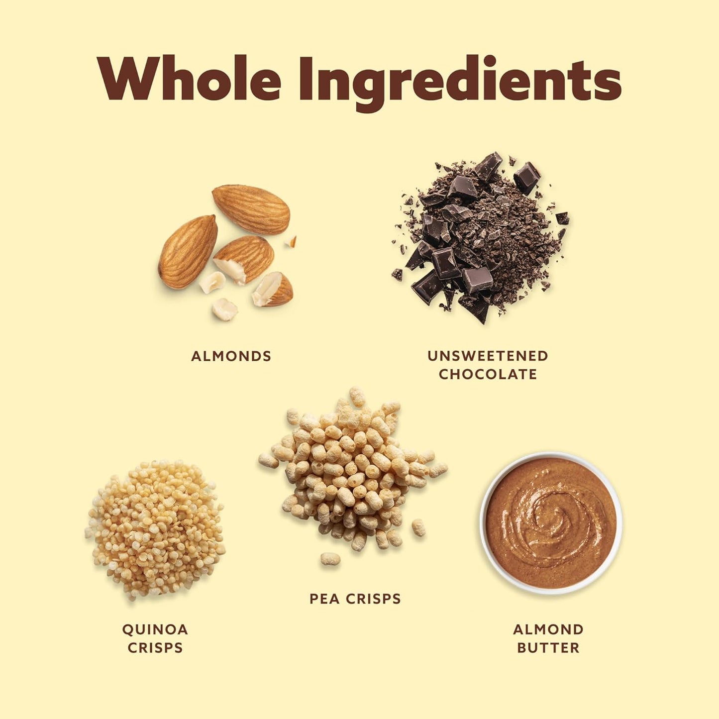 Mezcla Puff Crispy Protein Bars, Gluten Free & Vegan Protein Bars, 10g Protein, Alt for Crispy Rice Treat, Granola Bars & Breakfast Bars, Healthy Snacks for Adults, Almond Butter Chocolate, 12 Pack