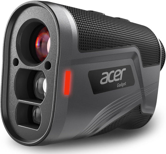Acer Gadget Golf Rangefinder with Slope - 800/1200Yards Range Finder for Hunting, 6X Magnification with Flag Pole Locking Vibration, Rechargeable Battery with Magnet Stripe, Golf Accessories for Men
