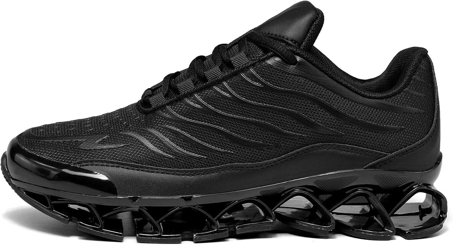 Mens Slip on Walking Running Shoes Blade Tennis Casual Fashion Sneakers Comfort Non Slip Work Sport Athletic Trainer