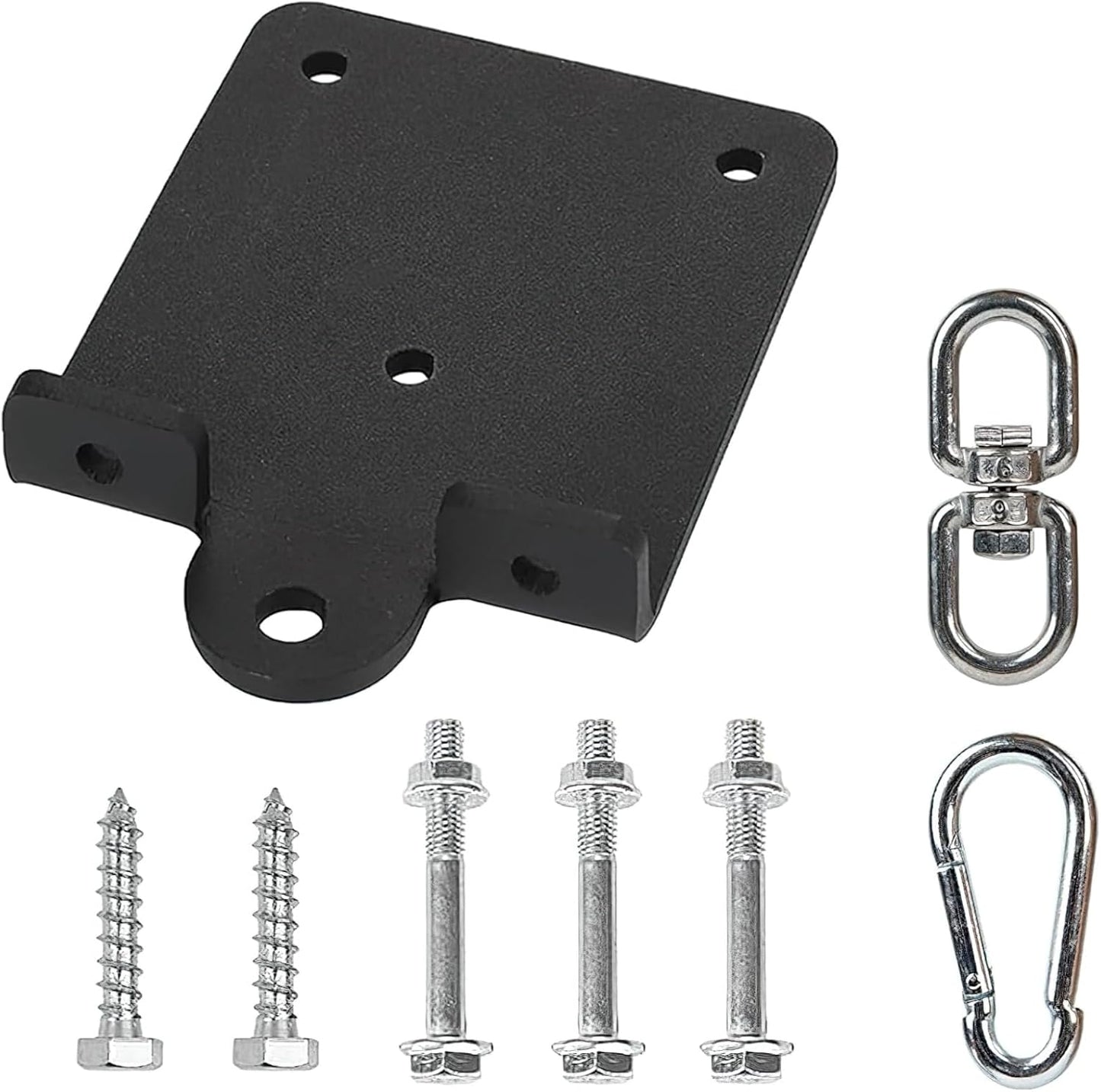 Punching Bag Hanger Ceiling Mount, Heavy Duty Boxing Bag Ceiling Mount with 360° Rotating Hook, Steel Construction, Beam Mount Hook for Home Gym Boxing Training