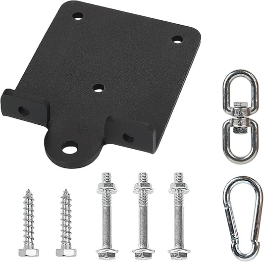 Punching Bag Hanger Ceiling Mount, Heavy Duty Boxing Bag Ceiling Mount with 360° Rotating Hook, Steel Construction, Beam Mount Hook for Home Gym Boxing Training