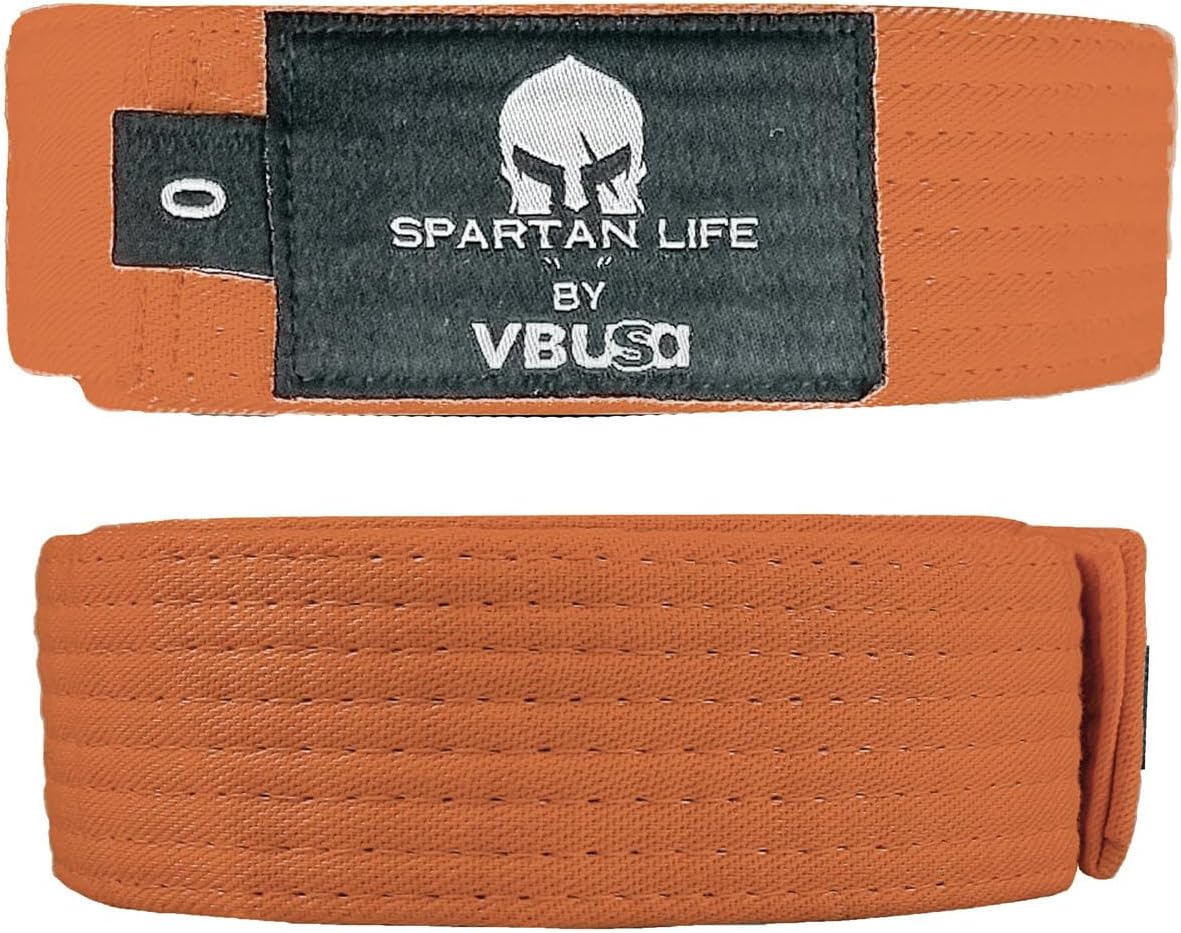 Karate Belt, All-Purpose Martial Arts Belt, Judo, Taekwondo Belt, Durable MMA Color Rank TKD Belt Size 0-6.