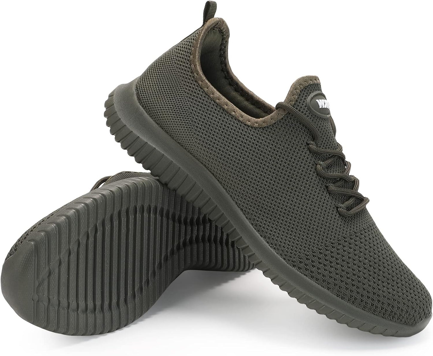 WXQ Men's Running Shoes Comfortable Lightweight Breathable Walking Shoes Mesh Workout Casual Sports Shoes