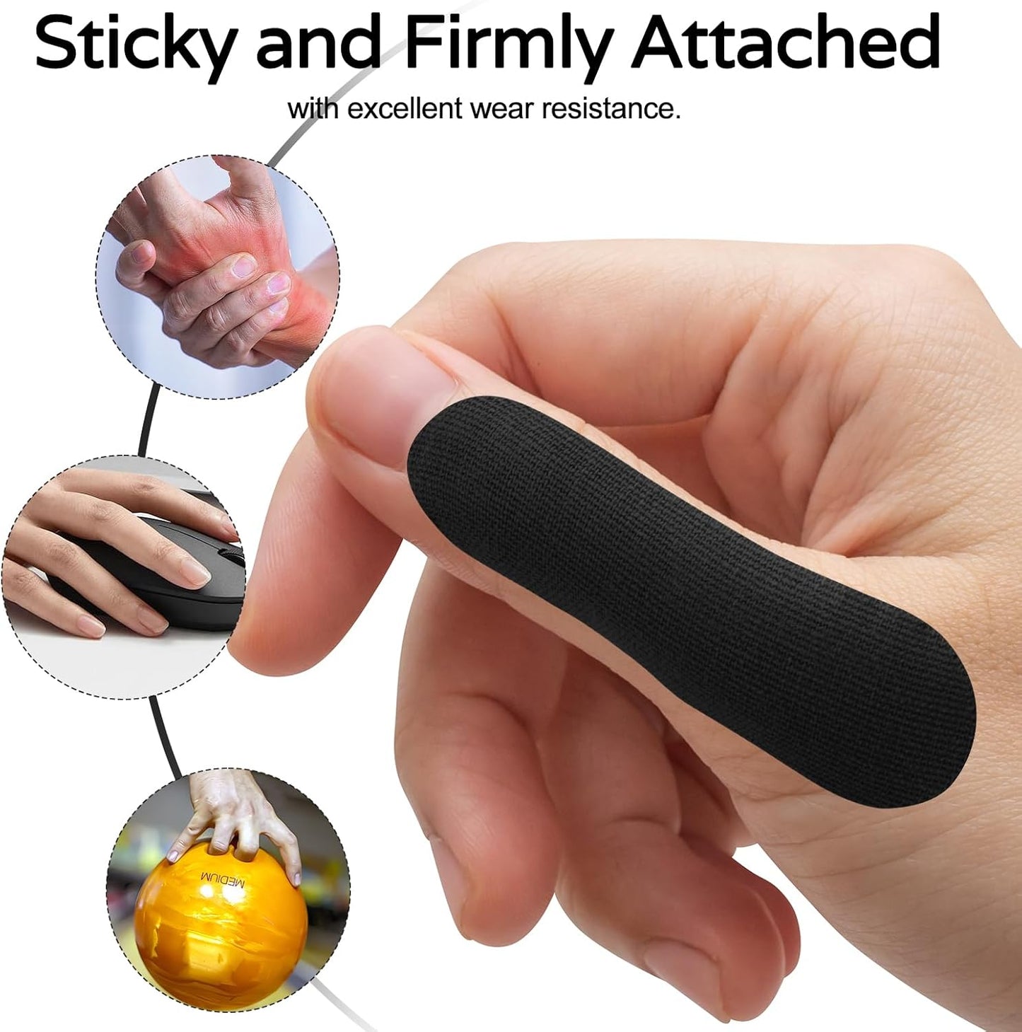 ‌Bowling Thumb Tapes Bowling Sport Accessories Bowling Finger Protection Tape for Men Women