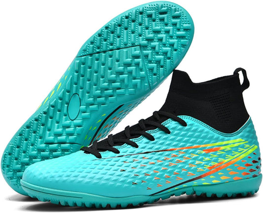 Mens Soccer Cleats Womens Indoor Soccer Shoes Wide Baseball Turf Shoes Adult Youth Rugby Shoes Big Boys Small Spikes AG TF Football Boots