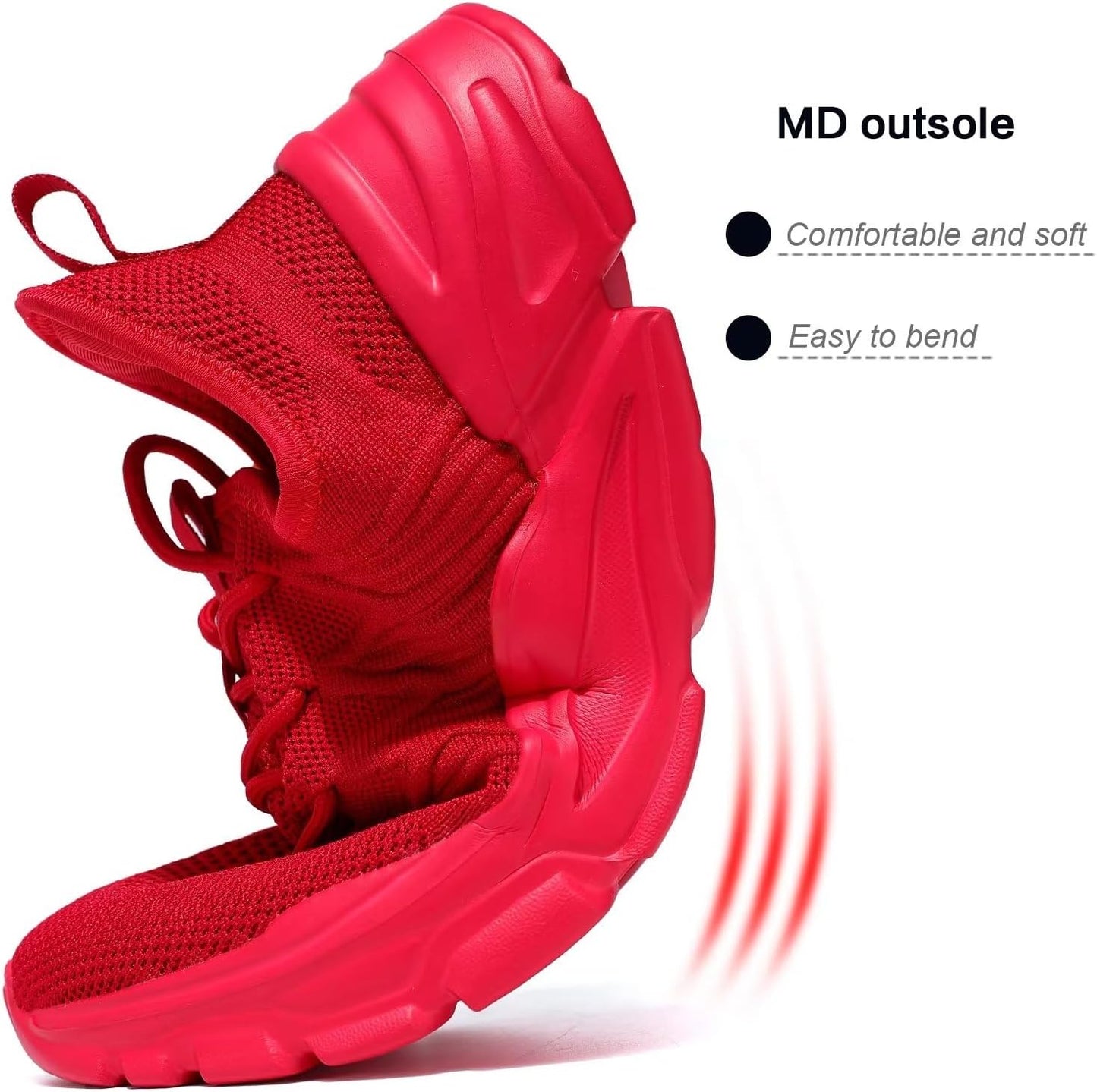 Mens Slip On Running Shoes Athletic Walking Trainers Lightweight Breathable Mesh Tennis Sneakers