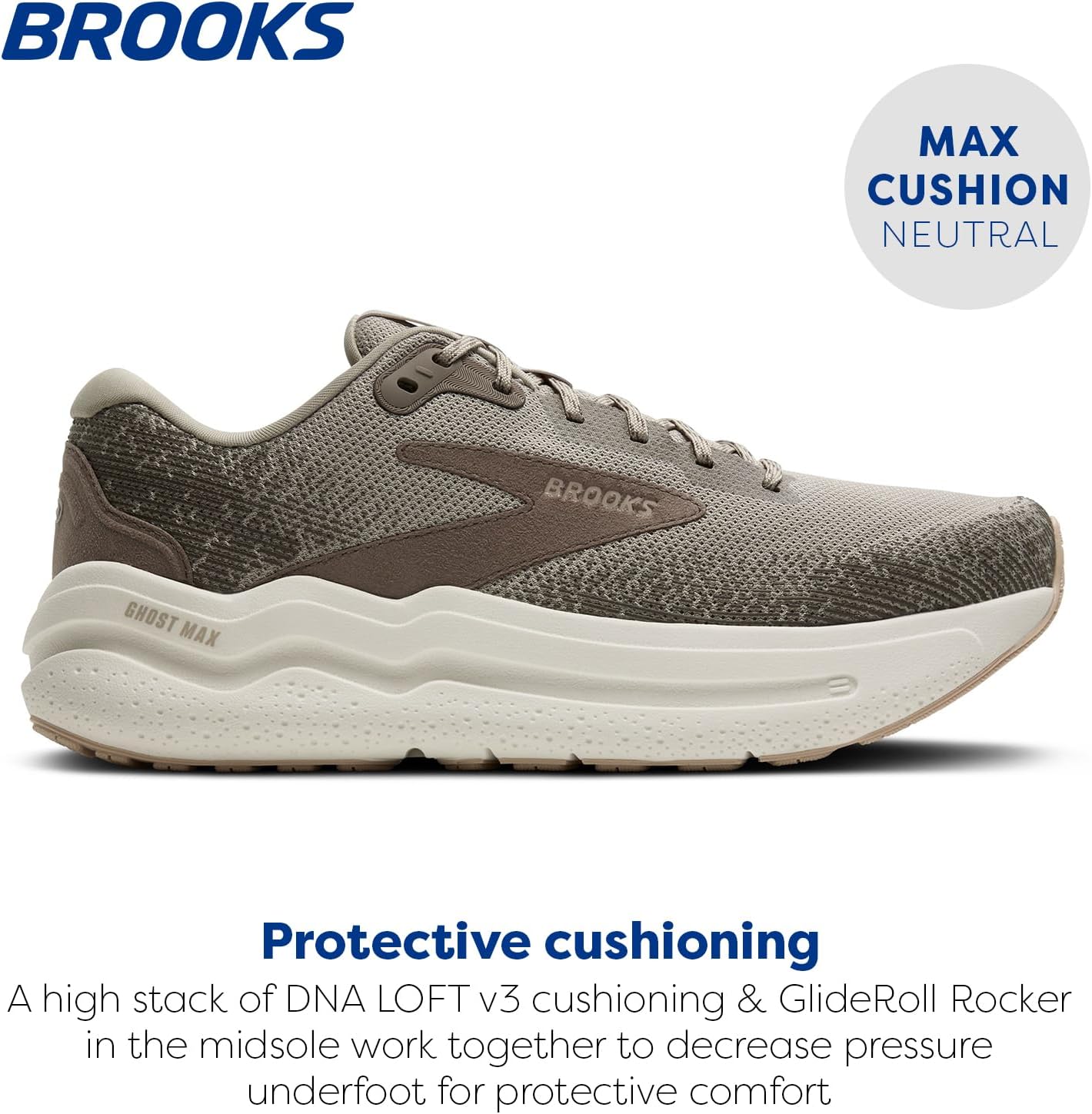 Brooks Men’s Ghost Max 2 Running and Walking Shoes