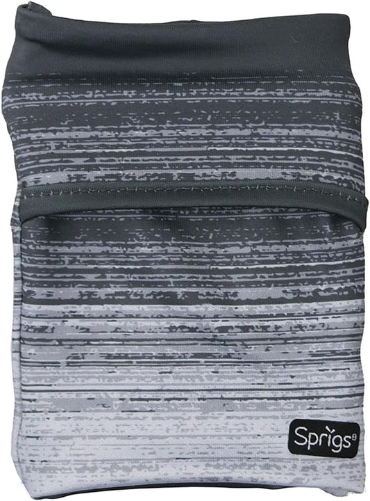 Sprigs Banjees 2 Pocket Wrist Wallet/Wrist Band/Wrist Pocket for Travel, Walking, & Running. Wallet Pouch That Holds Cash, Card, ID's, and More