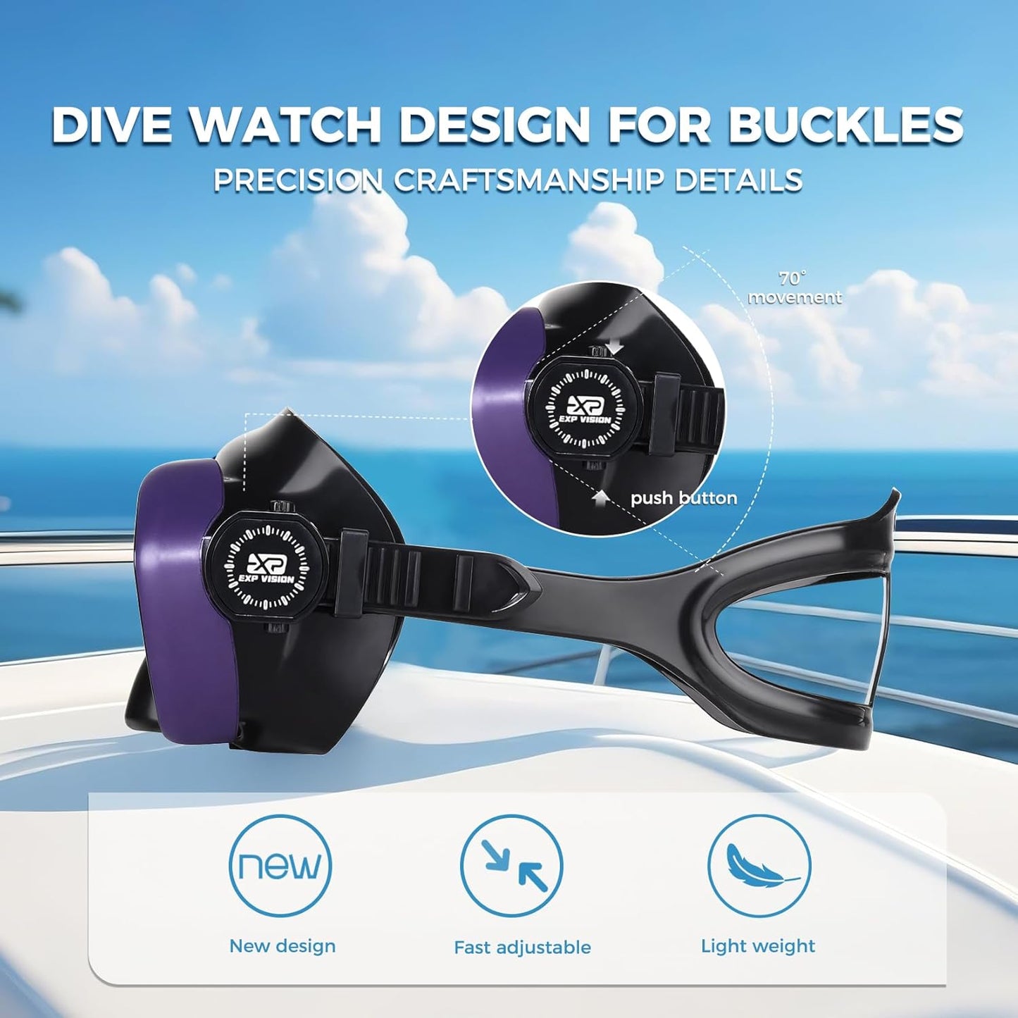 Scuba Diving Mask for Adults - Premium Anti-Fog Snorkeling Mask Comfortable & Leak-Proof Swim Goggles with Nose Cover for Scuba Diving, Snorkeling & Underwater Adventures