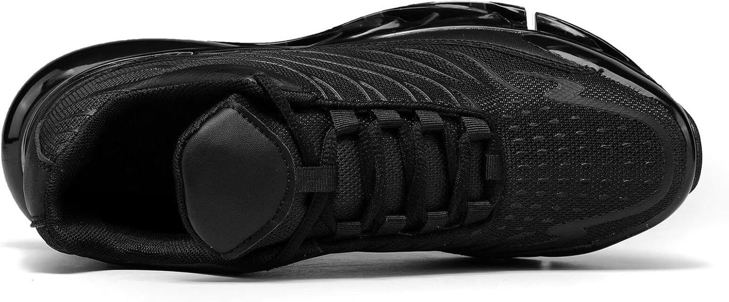 Mens Slip on Walking Running Shoes Blade Tennis Casual Fashion Sneakers Comfort Non Slip Work Sport Athletic Trainer