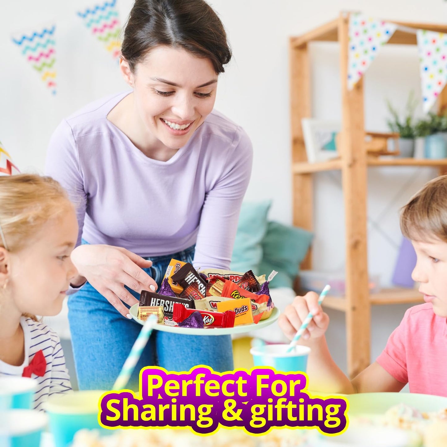 Assorted Chocolate Candy Variety Pack - 10 Lb Bulk Candy Chocolate Mix - Individually Wrapped Chocolate Sweets - Easter Variety