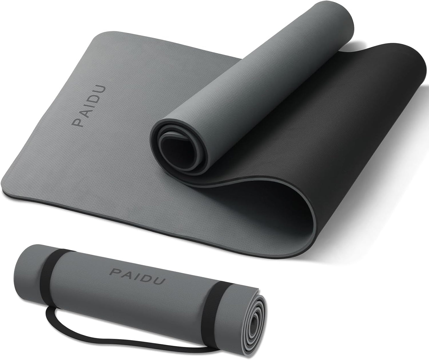 Yoga Mat Non Slip Anti-tear,extra thick-2/5 inch（10MM）High Resiliency Professional POE Yoga Mats for Women Men Kids,72"x24"inch,Workout, Yoga, Pilates and Floor Exercise, with Carrier Strap