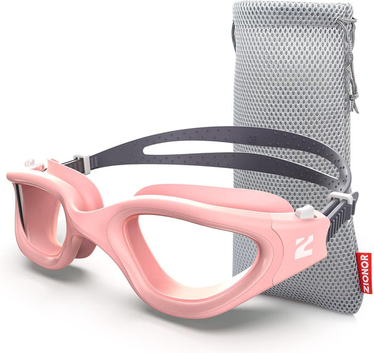 ZIONOR Swim Goggles, G1 SE Swimming Goggles Anti-fog for Adult Men Women