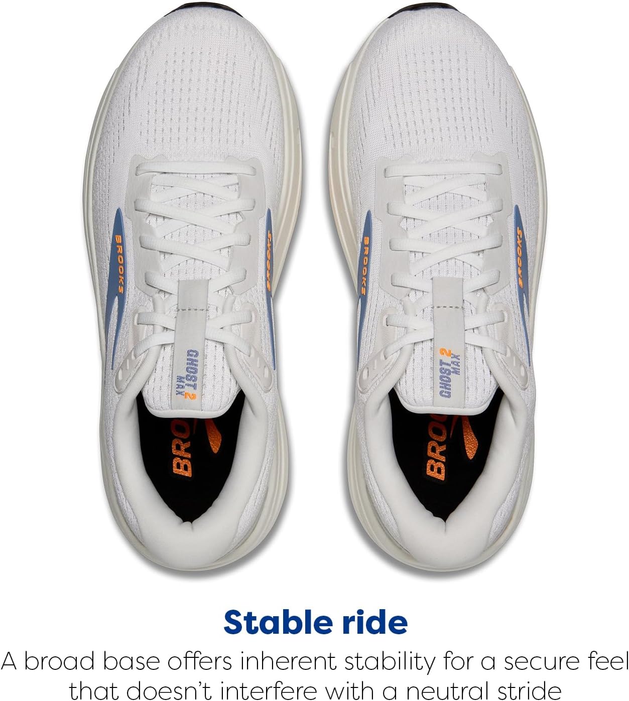 Brooks Men’s Ghost Max 2 Running and Walking Shoes