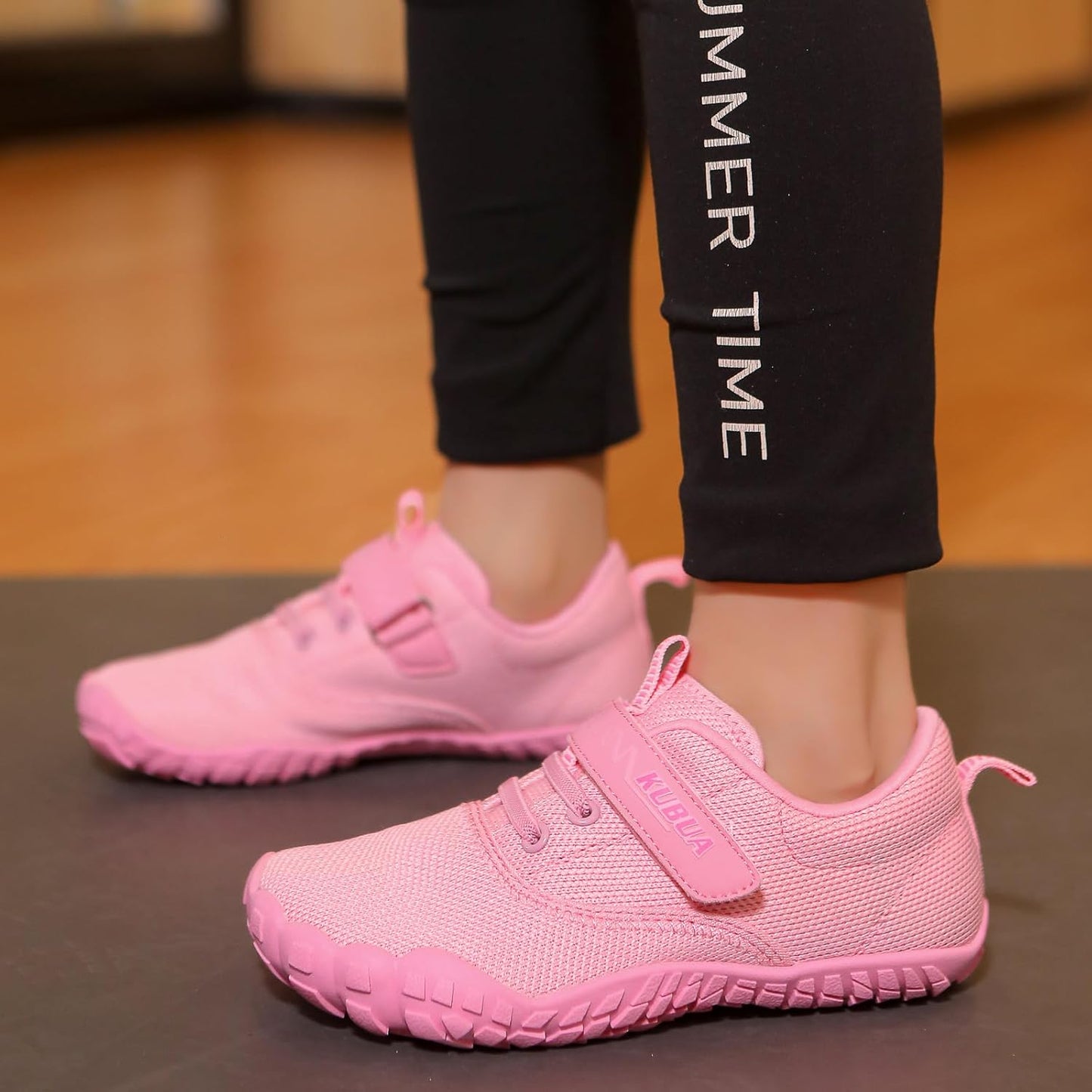 KUBUA Kids Barefoot Shoes Boys Girls Sneakers Naturally Splay Shoes Toddler Little Big Kid