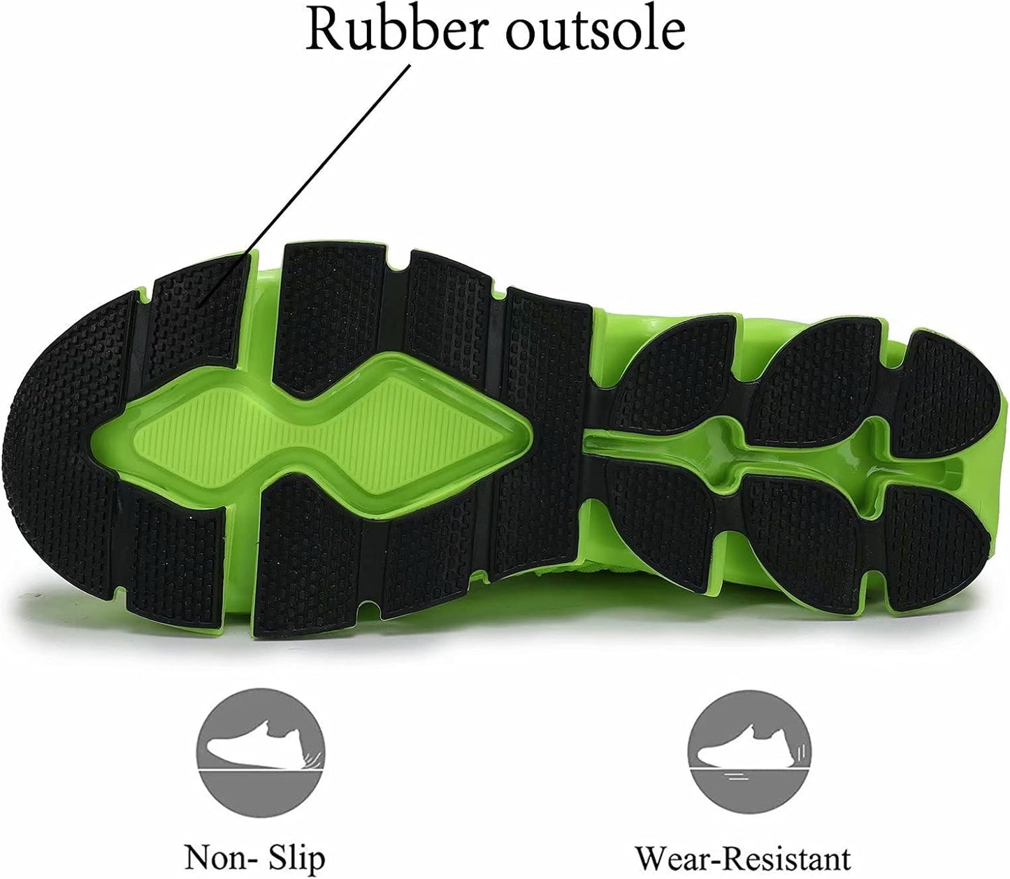 Men's Running Shoes Blade Tennis Walking Fashion Sneakers Breathable Non Slip Gym Sports Work Trainers