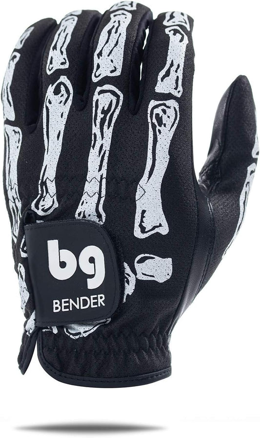 BG Bender - Mens Golf Glove, Durable Mesh Golf Gloves, Unique Golf Gloves