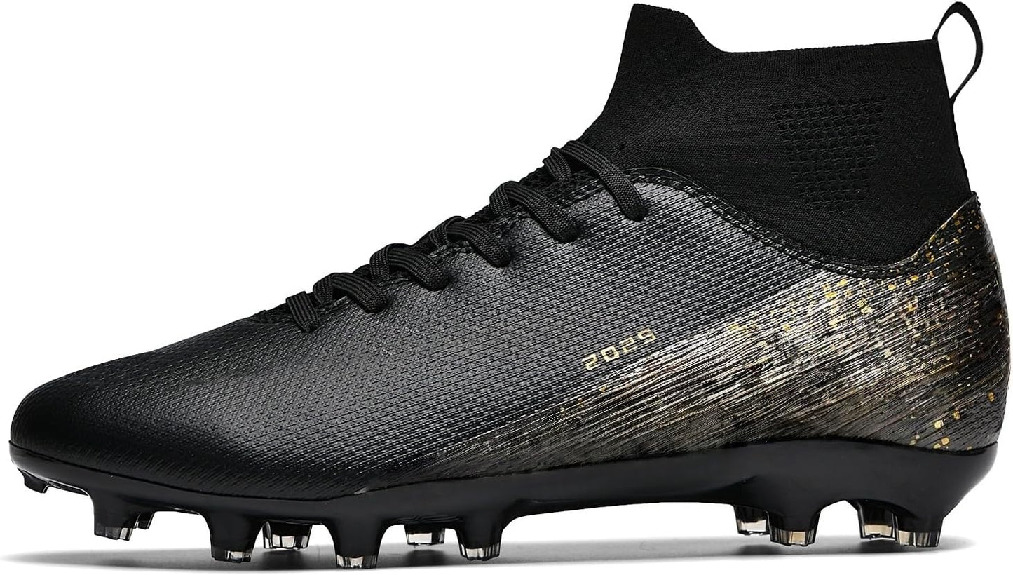 Soccer Cleats for Mens Womens Indoor Soccer Shoes Unisex Baseball Turf Shoes Youth Rugby Shoes Adult AG FG TF Football Boots Wide Training Sneaker