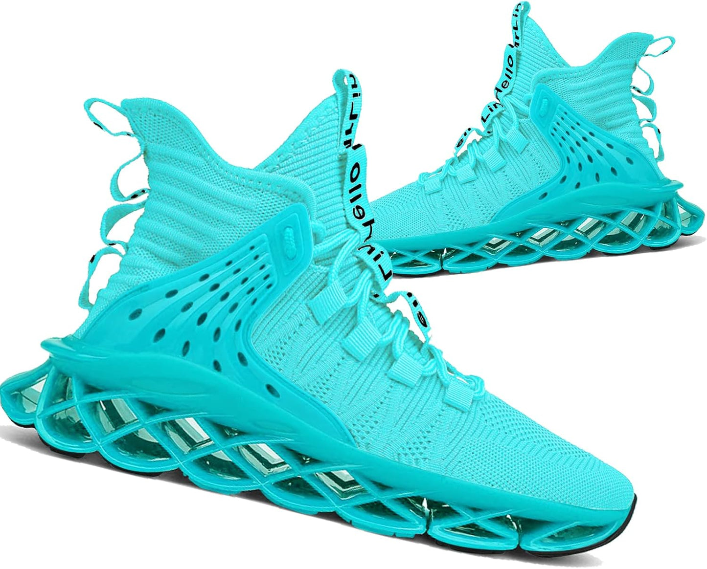 Hello MrLin Men's Running Shoes Non Slip Athletic Tennis Walking Blade Type Sneakers Hip Hop