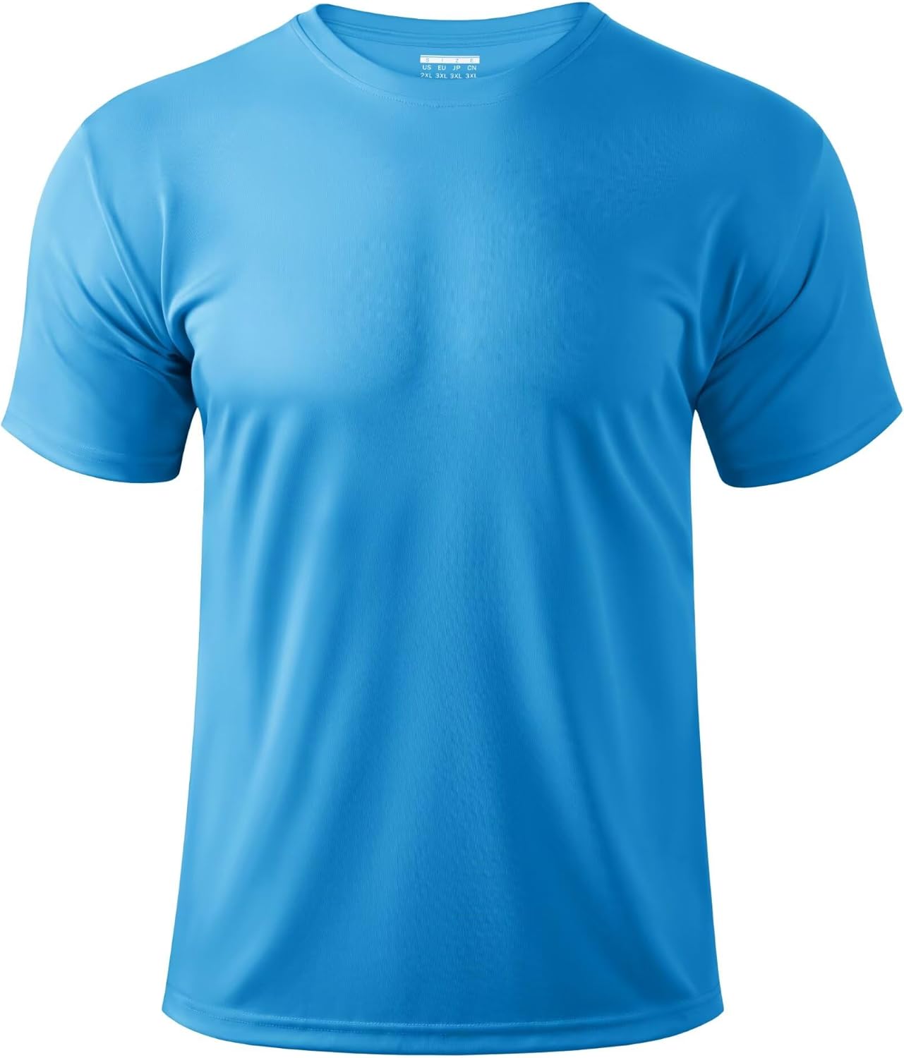 Boladeci Men's Swim Shirt Short Sleeve UPF 50+ Sun Protection SPF UV Moisture Wicking Lightweight Quick Dry Rash Guard